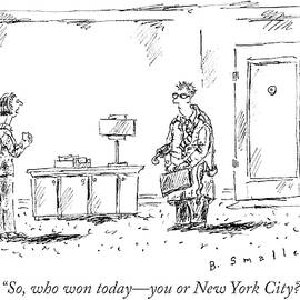 Who won today by Barbara Smaller