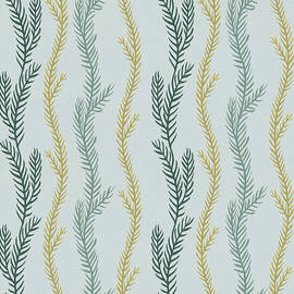 Wildflower Daydreams Pattern Ix by Laura Marshall
