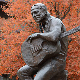 Willie Nelson Statue, Austin, Tx by Heeb Photos