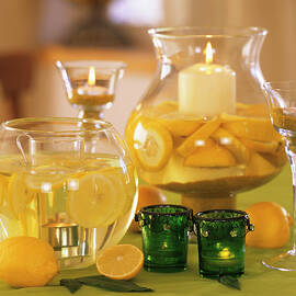 Windlights With Lemons by Strauss, Friedrich