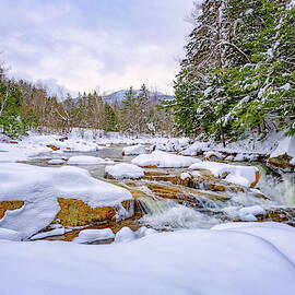  Winter On The Swift River. by Jeff Sinon