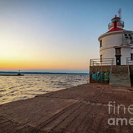Wisconsin Point At Sunset by Duluth To Door County Photography