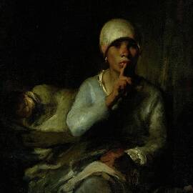 Woman And Child by Jean-francois Millet
