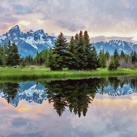 Wyoming, Grand Teton National Park - 02 by AM FineArtPrints