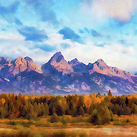 Wyoming, Grand Teton National Park - 03 by AM FineArtPrints