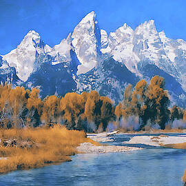 Wyoming, Grand Teton National Park - 05 by AM FineArtPrints