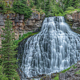 Yellowstone Cascades by Marcy Wielfaert