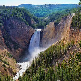 Yellowstone Falls River, Grand Canyon by Dszc