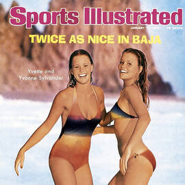Yvette And Yvonne Sylander Swimsuit 1976 Sports Illustrated Cover by Sports Illustrated