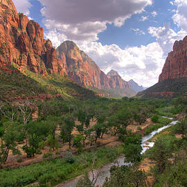 Zion National Park Canyon by By Sathish Jothikumar