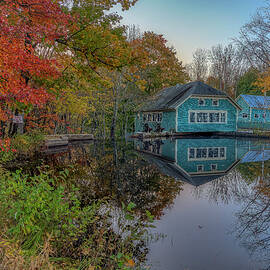 Reflections at Goodwins Mills by Penny Polakoff