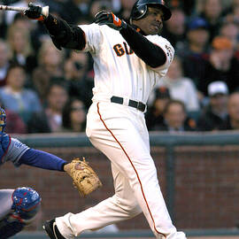 Barry Bonds by Kirby Lee