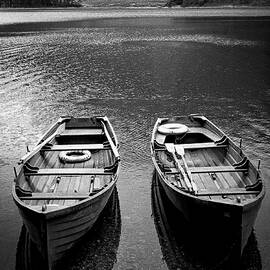 Buttermere, rowing boats by Seeables Visual Arts