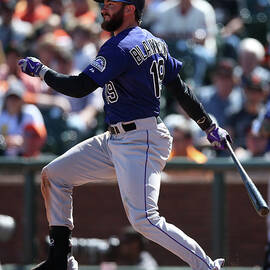 Charlie Blackmon by Brad Mangin