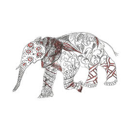 Elephant png by Jean Noren