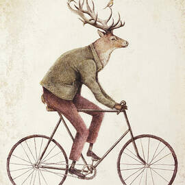 Even a Gentleman Rides by Mike Koubou