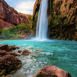 Havasu Waterfall by Adam Mateo Fierro