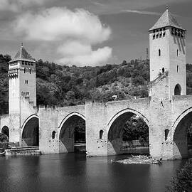 Historic Pont Valentre fortified bridge, Cahors by Seeables Visual Arts