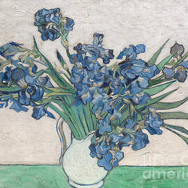 Irises #2 by Antonios Valamontes