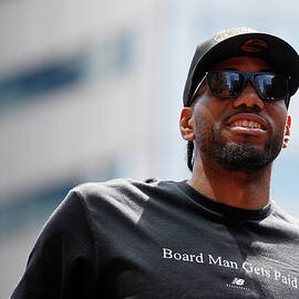 Kawhi Leonard by Mark Blinch