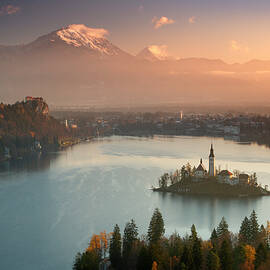 Lake Bled by Piotr Skrzypiec
