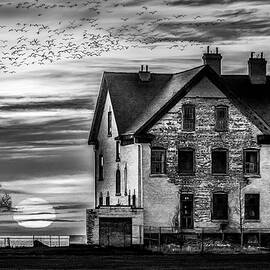 Last Light At Officers Row #1 by Susan Candelario
