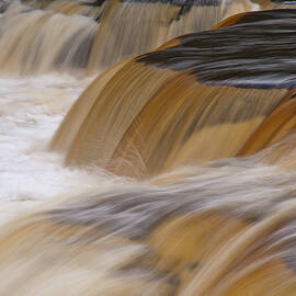 Lower Tahquamenon Falls by Michael Collins