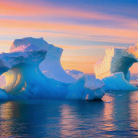 Majestic Icebergs  by The Luxury Art Collection