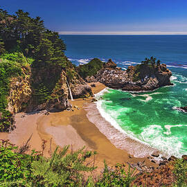 McWay Falls Cove - Big Sur, California by Abbie Warnock
