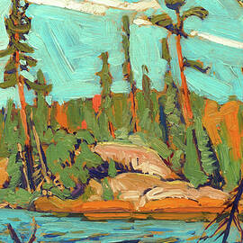 Moose Lake, Algoma by J. E. H. MacDonald by J E H MacDonald