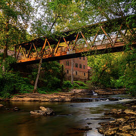 Old Mill Park Pedestrian Bridge, Roswell, GA by Anthony Hightower