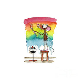 Painting Rainbows by Lucia Stewart