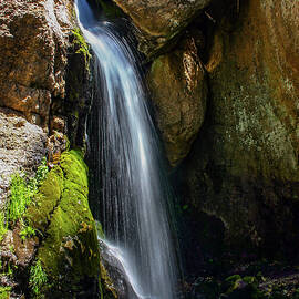 Rio en Medio Falls New Mexico by Tommy Farnsworth