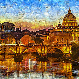 Rome and the Vatican City - 23 by AM FineArtPrints