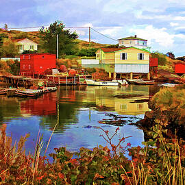 Salvage Village Newfoundland #2 by Tatiana Travelways