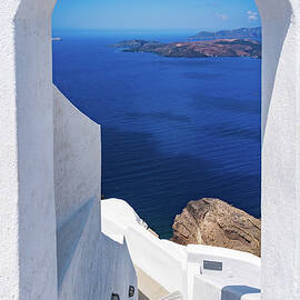 Santorini Greece by Tommy Farnsworth