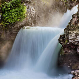 St. Mary Falls by Matt Halvorson