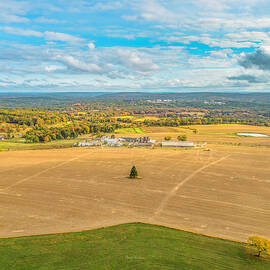 Stearns' Family Farm  by Veterans Aerial Media LLC