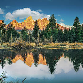 Teton Reflections by Jon Snyder