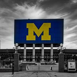 The Big House - Home of the Michigan Wolverines by Mountain Dreams