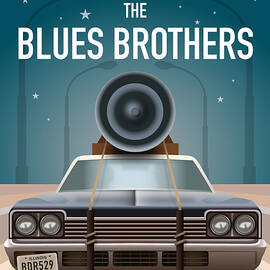 The Blues Brothers - Alternative Movie Poster by Movie Poster Boy