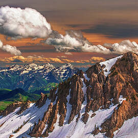 View from Hidden Peak, UT by Abbie Matthews
