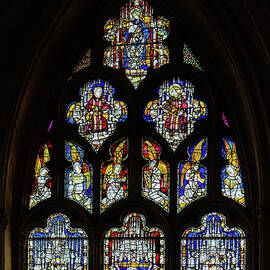York Minster Stained Glass  by Shirley Mitchell