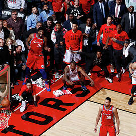 Kawhi Leonard by Mark Blinch