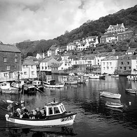 Polperro Harbour by Seeables Visual Arts