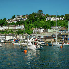 Looe Harbour summer sunshine by Seeables Visual Arts