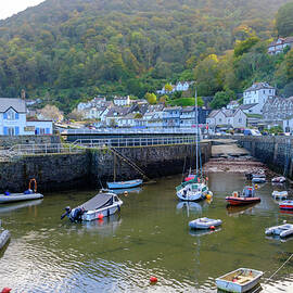 Lynmouth Harbour by Seeables Visual Arts