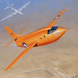 Bell X-1 by Jack Fellows