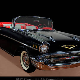 1957 Chevy Bel Air Convertible by Flees Photos