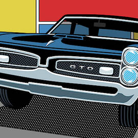 1967 Pontiac GTO by Ron Magnes